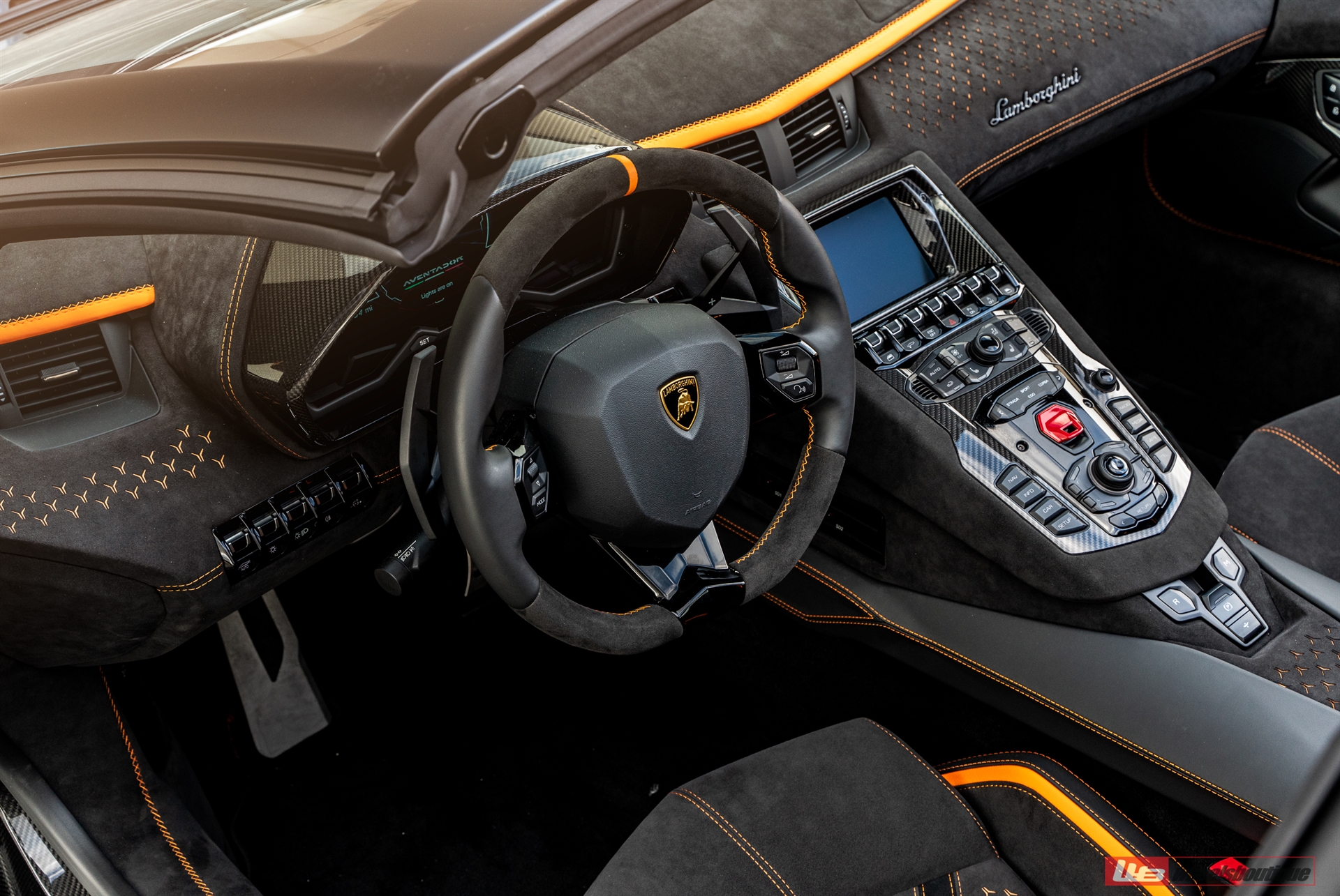 Lamborghini Aventador Ultimae Roadster | | on ANRKY RS.3C | Satin Gold
