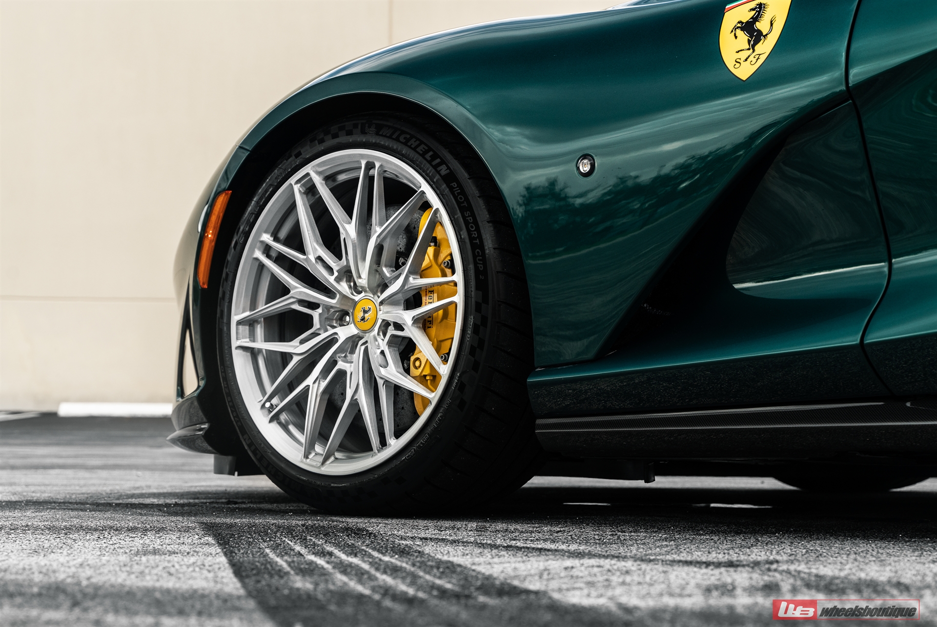 Ferrari 812 GTS | Verde Tracy | on ANRKY S1-X1 | Brushed Clear