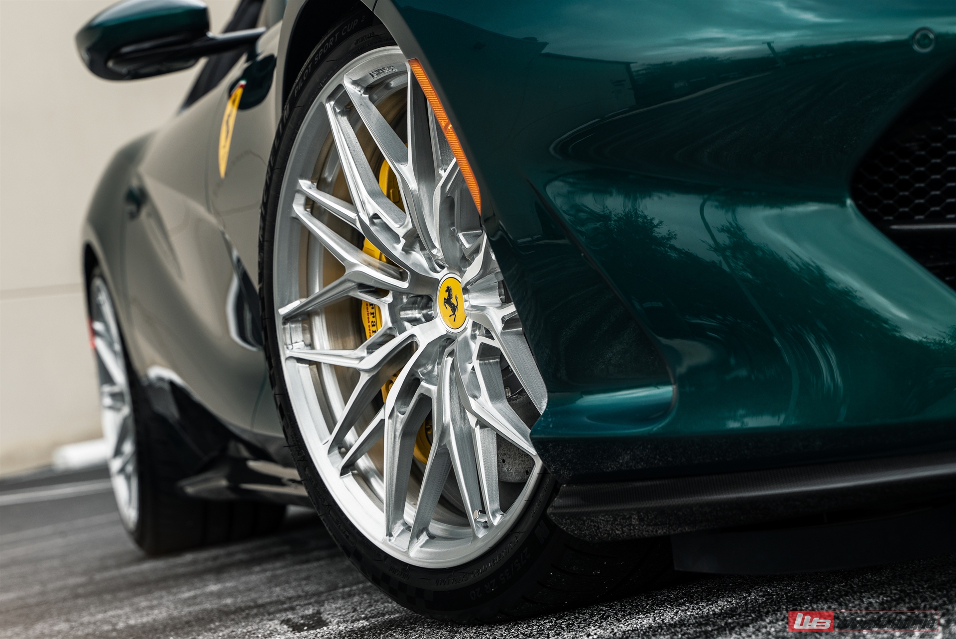Ferrari 812 GTS | Verde Tracy | on ANRKY S1-X1 | Brushed Clear