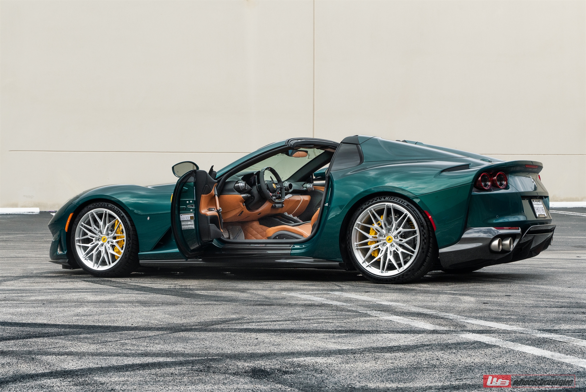 Ferrari 812 GTS | Verde Tracy | on ANRKY S1-X1 | Brushed Clear