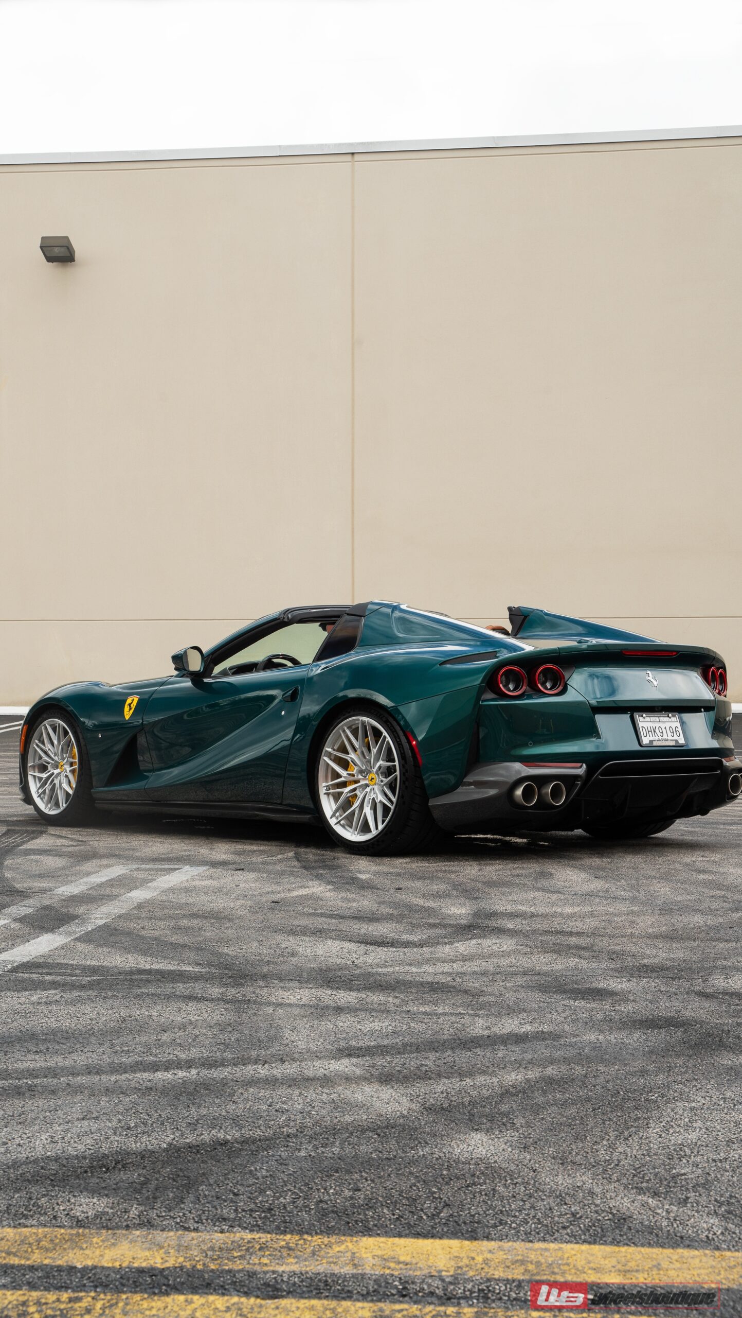 Ferrari 812 GTS | Verde Tracy | on ANRKY S1-X1 | Brushed Clear