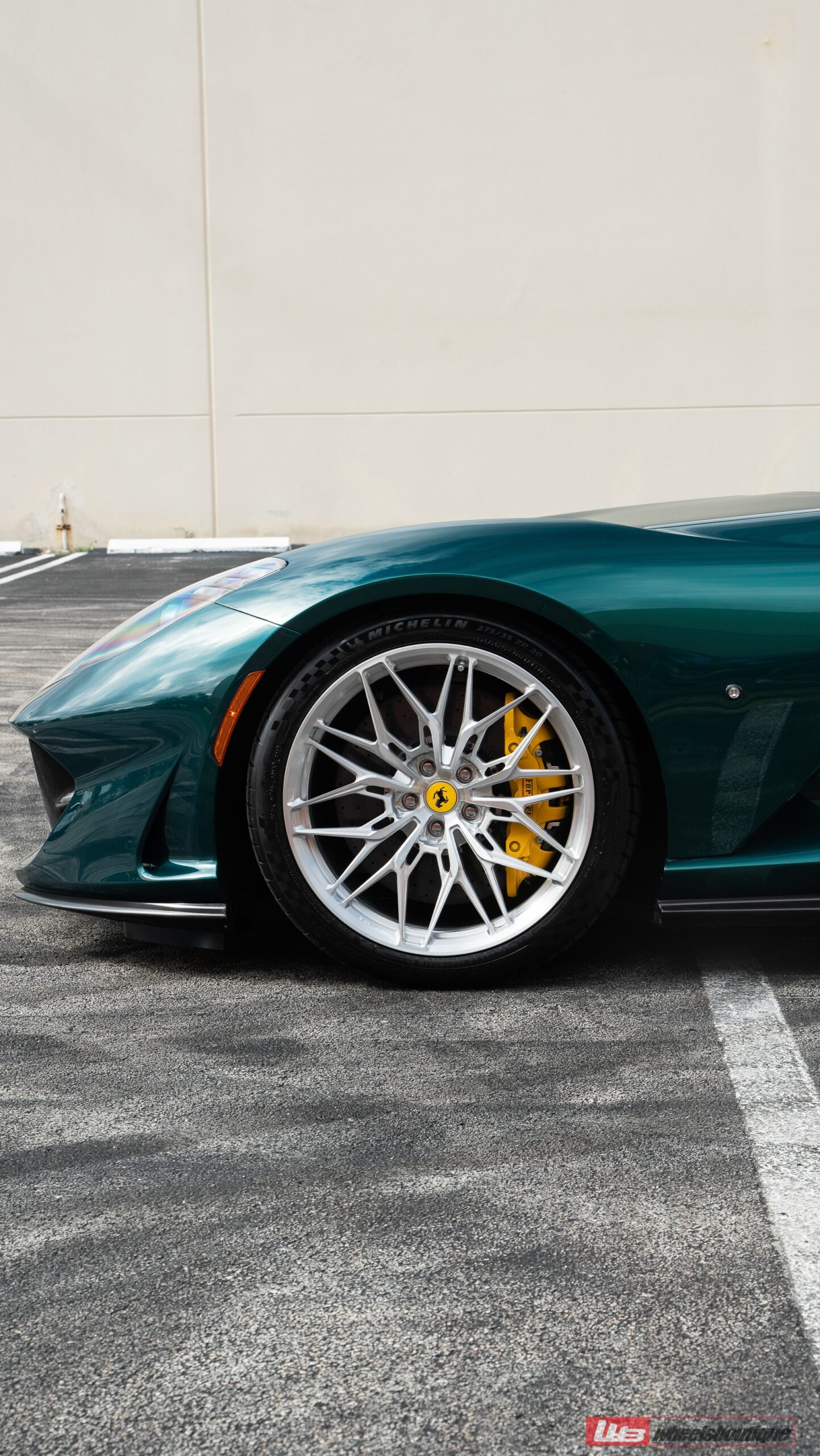 Ferrari 812 GTS | Verde Tracy | on ANRKY S1-X1 | Brushed Clear