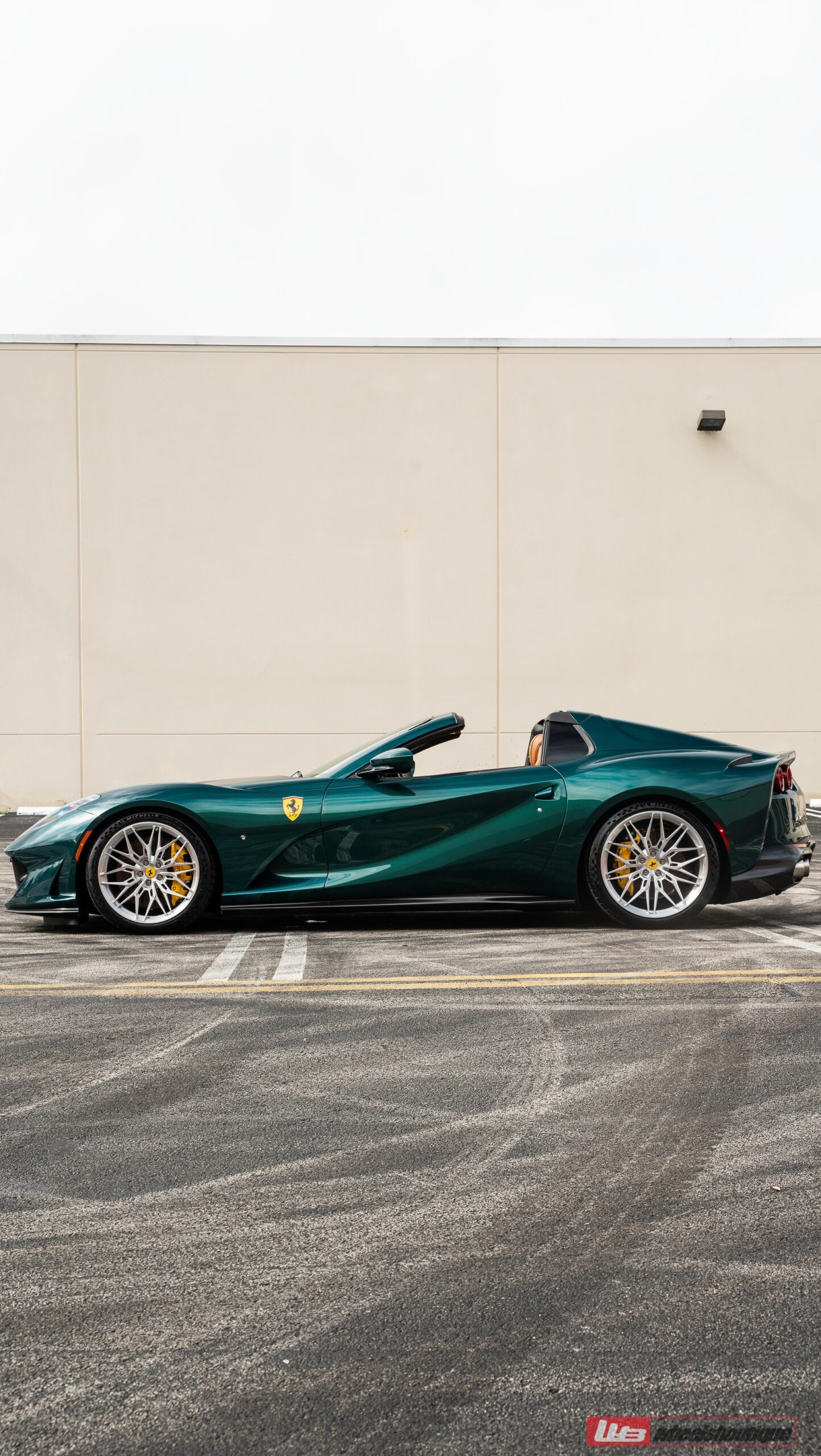 Ferrari 812 GTS | Verde Tracy | on ANRKY S1-X1 | Brushed Clear