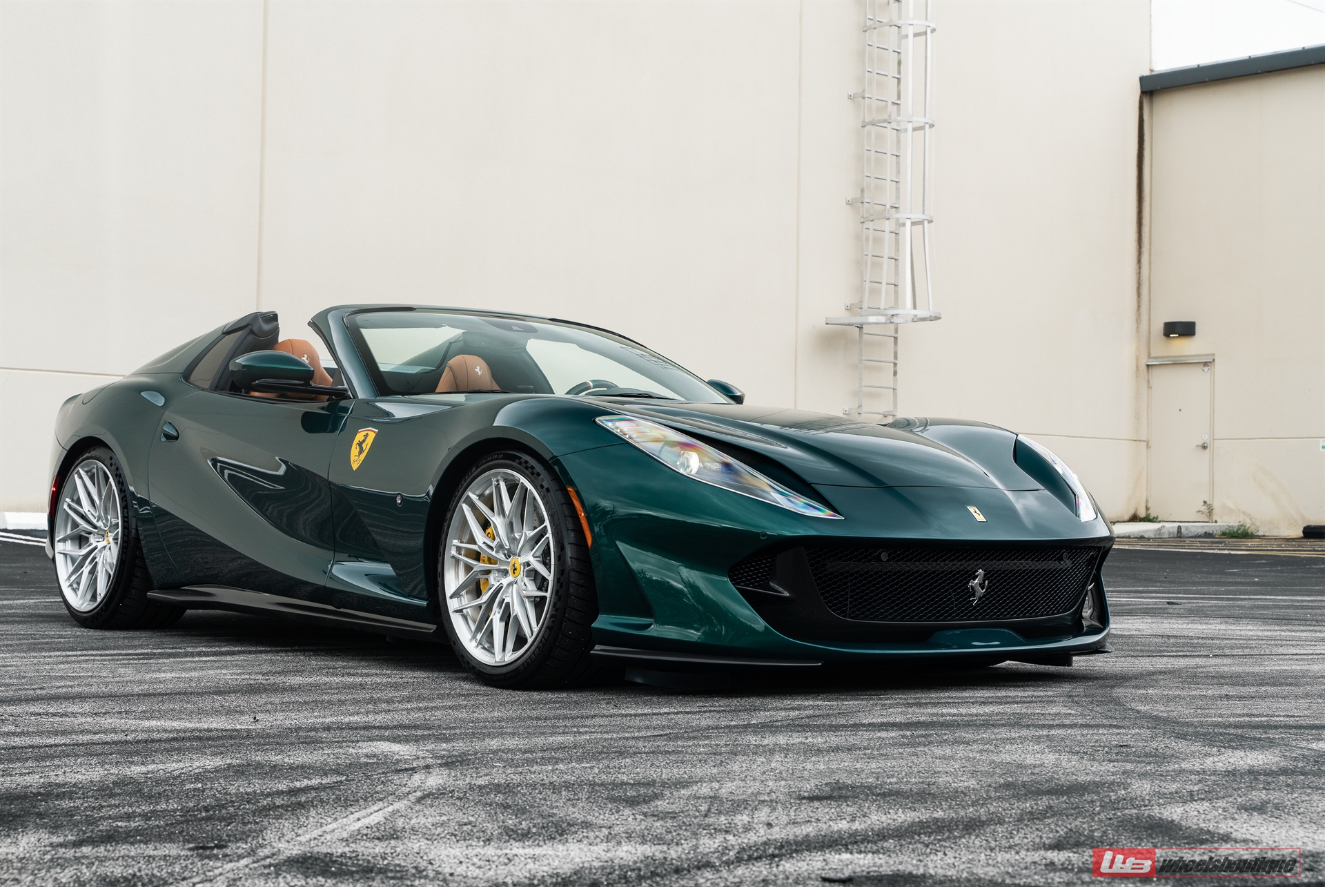 Ferrari 812 GTS | Verde Tracy | on ANRKY S1-X1 | Brushed Clear