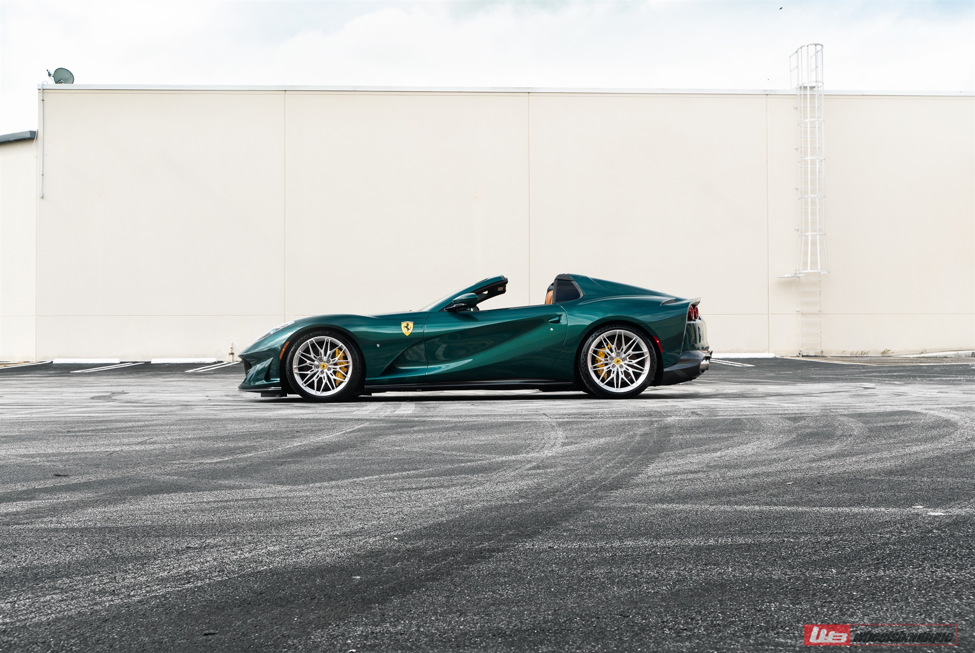 Ferrari 812 GTS | Verde Tracy | on ANRKY S1-X1 | Brushed Clear