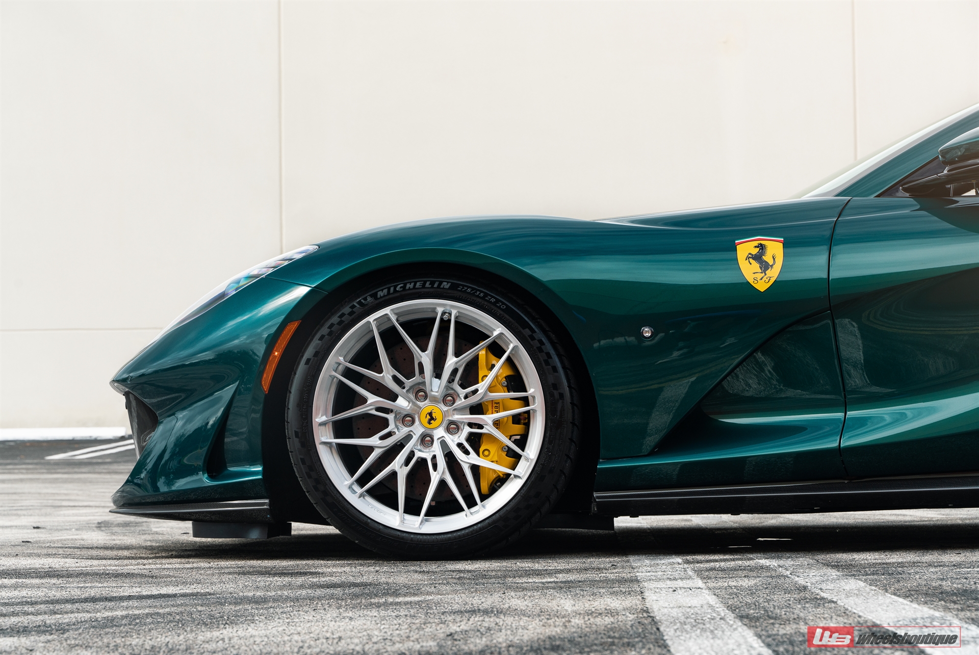 Ferrari 812 GTS | Verde Tracy | on ANRKY S1-X1 | Brushed Clear