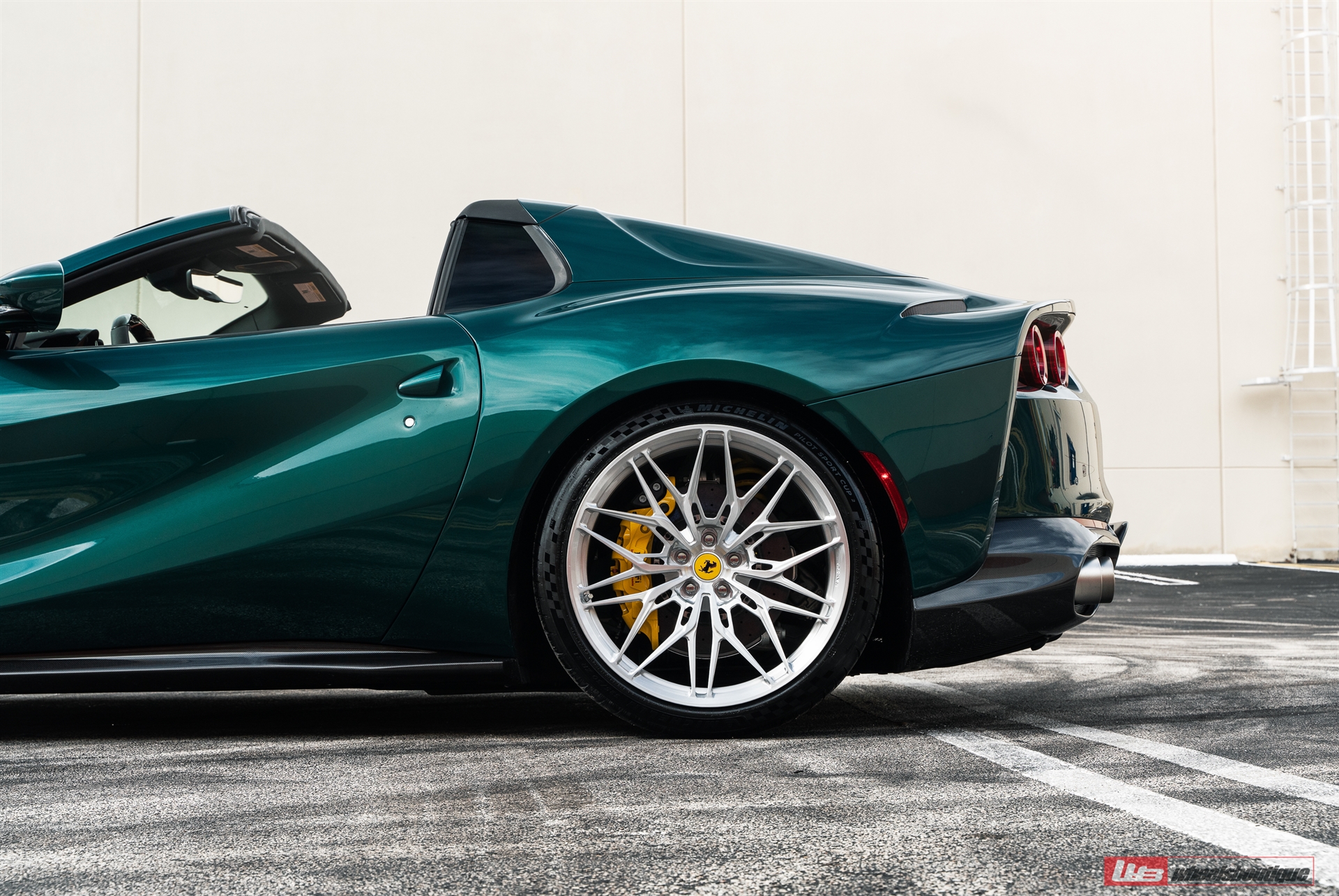 Ferrari 812 GTS | Verde Tracy | on ANRKY S1-X1 | Brushed Clear