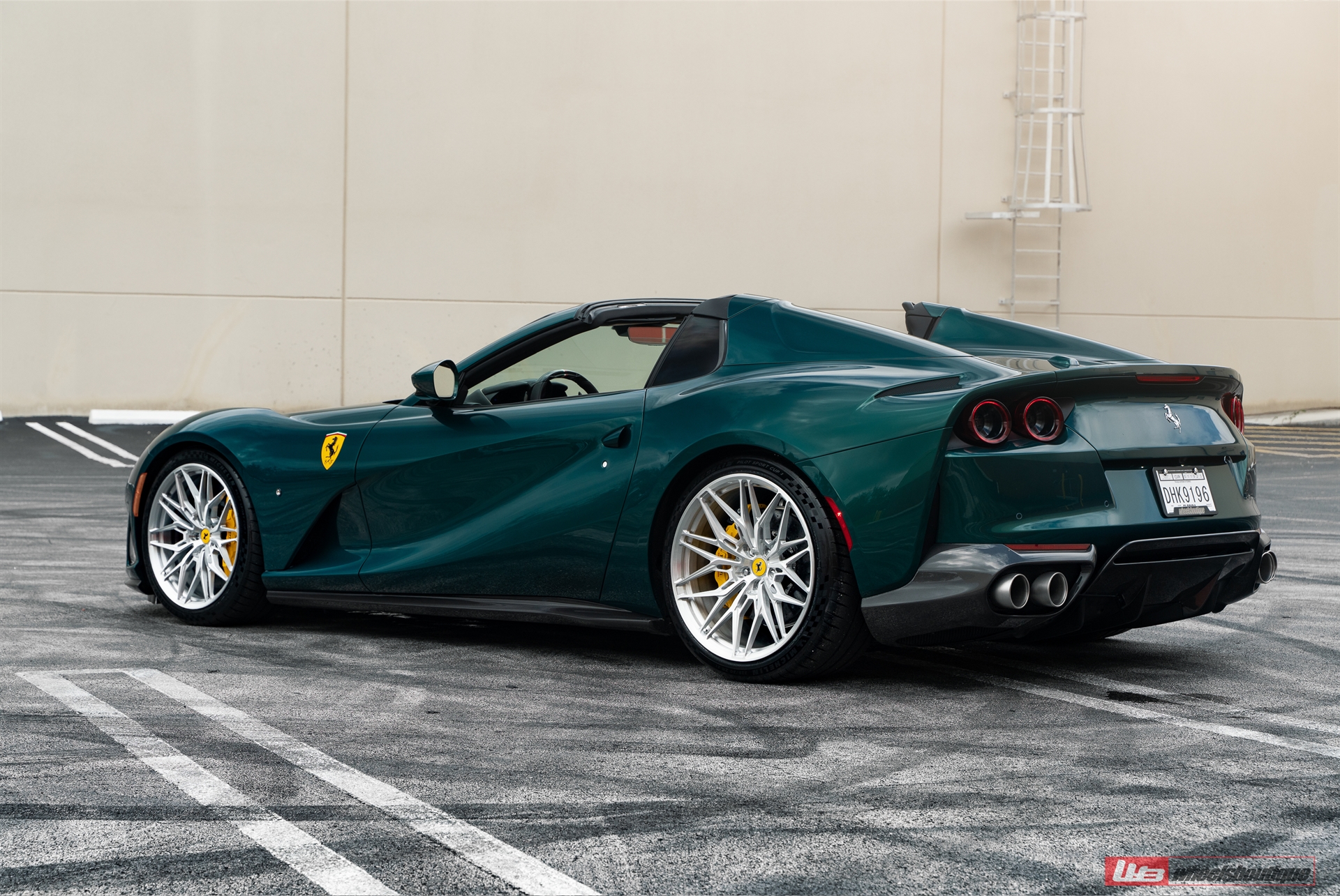 Ferrari 812 GTS | Verde Tracy | on ANRKY S1-X1 | Brushed Clear