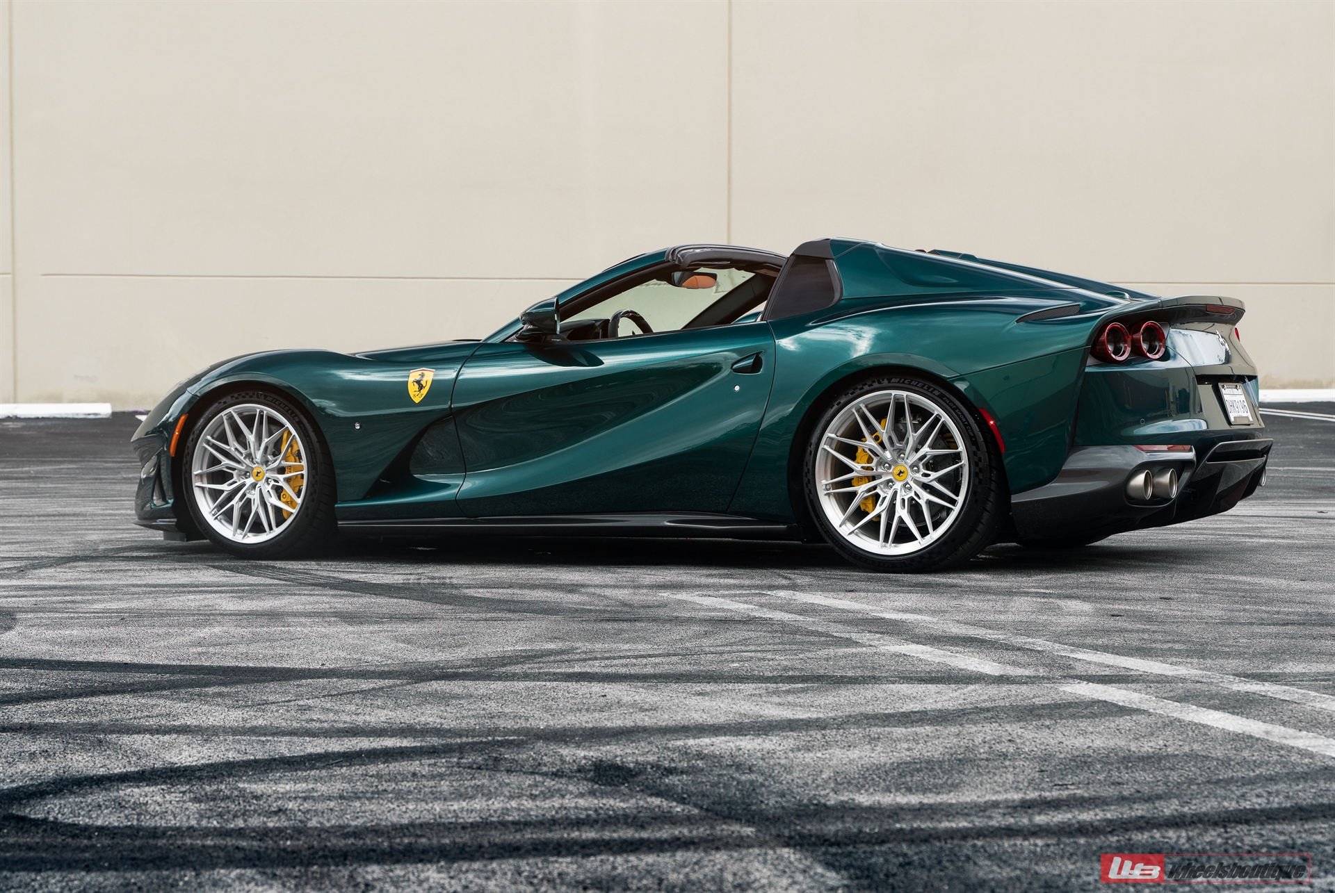 Ferrari 812 GTS | Verde Tracy | on ANRKY S1-X1 | Brushed Clear