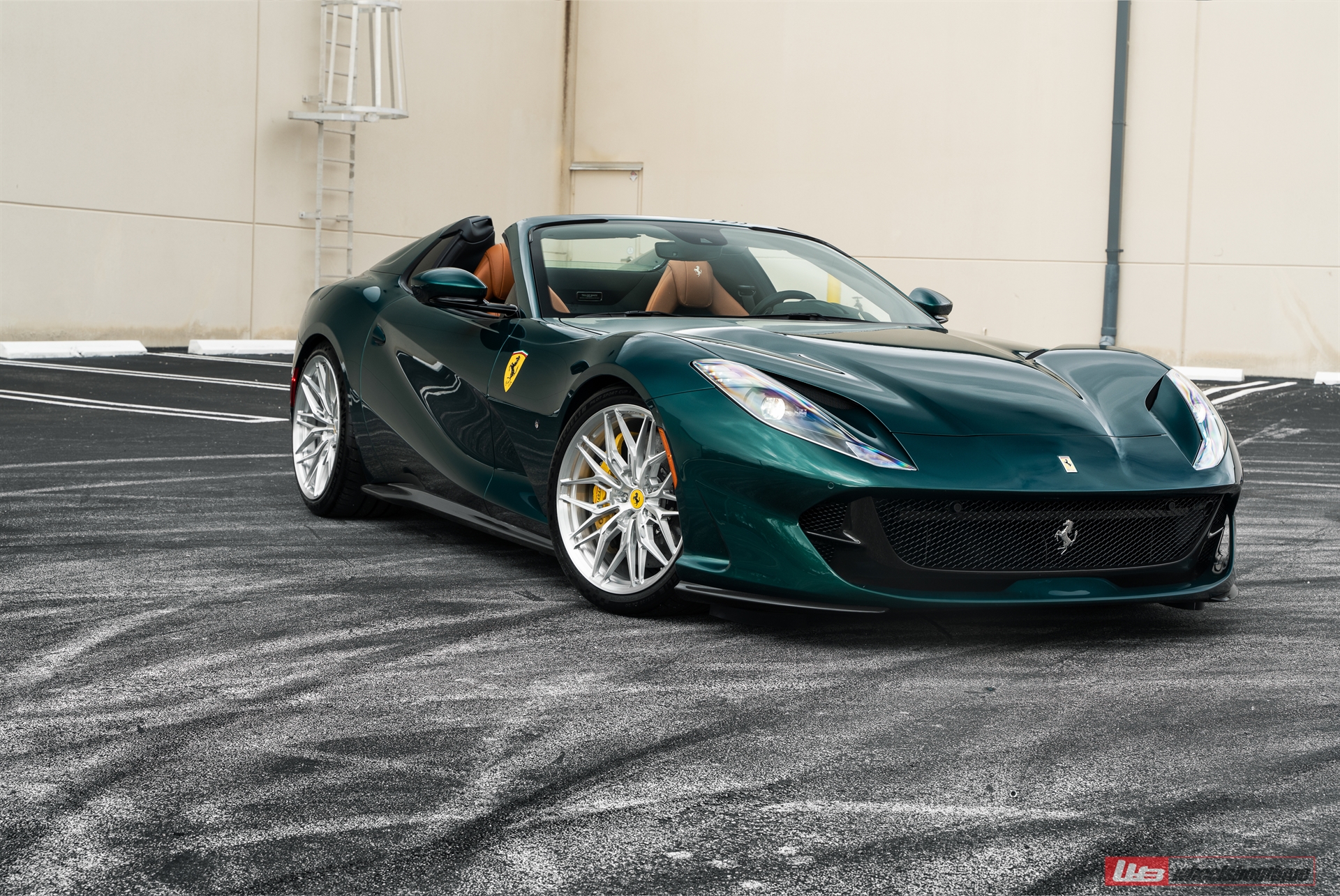 Ferrari 812 GTS | Verde Tracy | on ANRKY S1-X1 | Brushed Clear