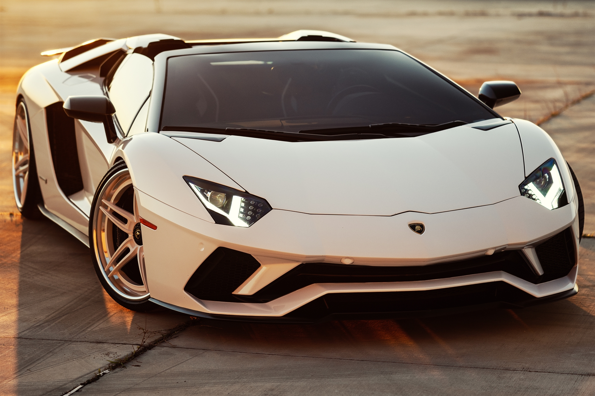 Lamborghini Aventador S Roadster | | on ANRKY AN37 | Gloss White