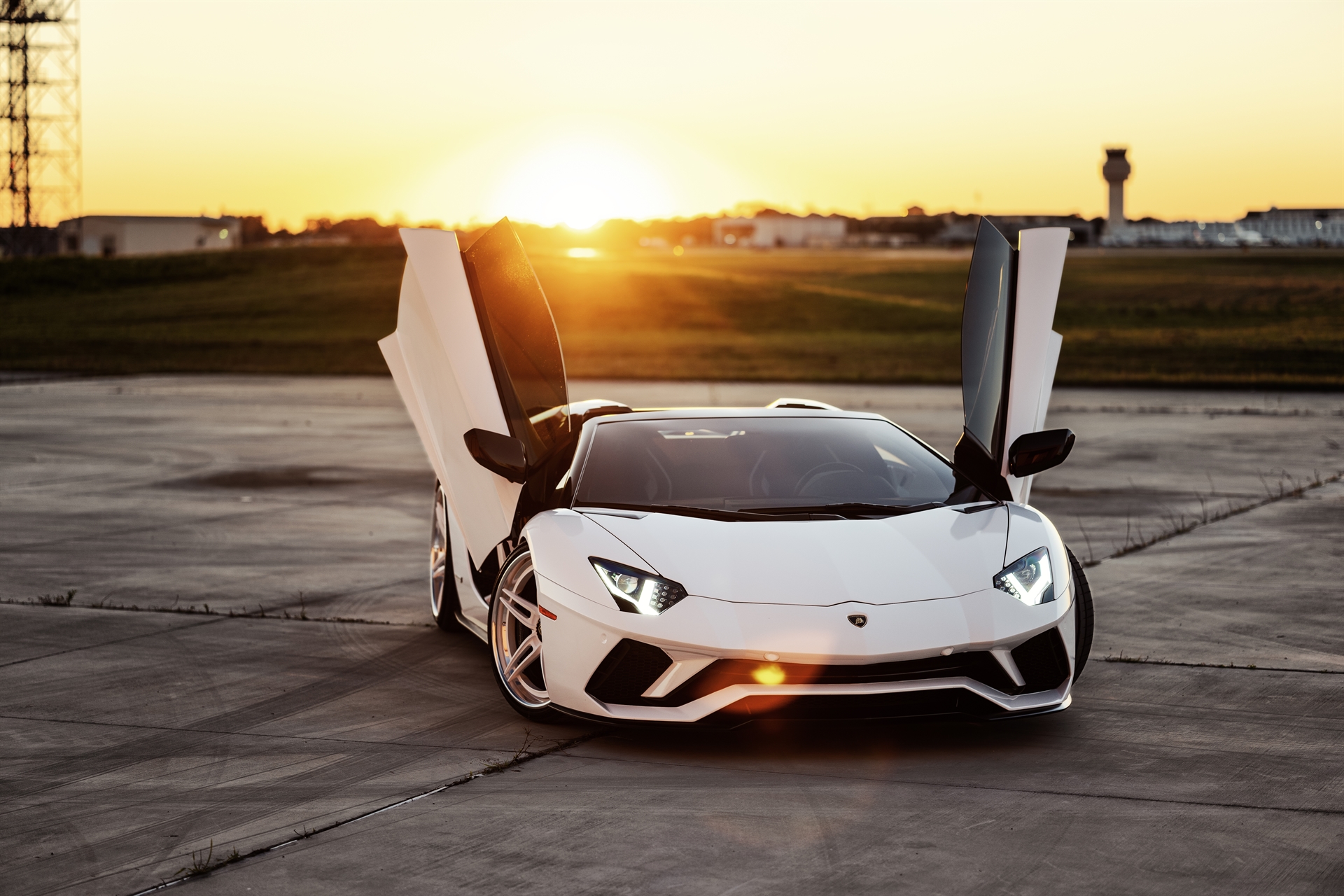 Lamborghini Aventador S Roadster | | on ANRKY AN37 | Gloss White