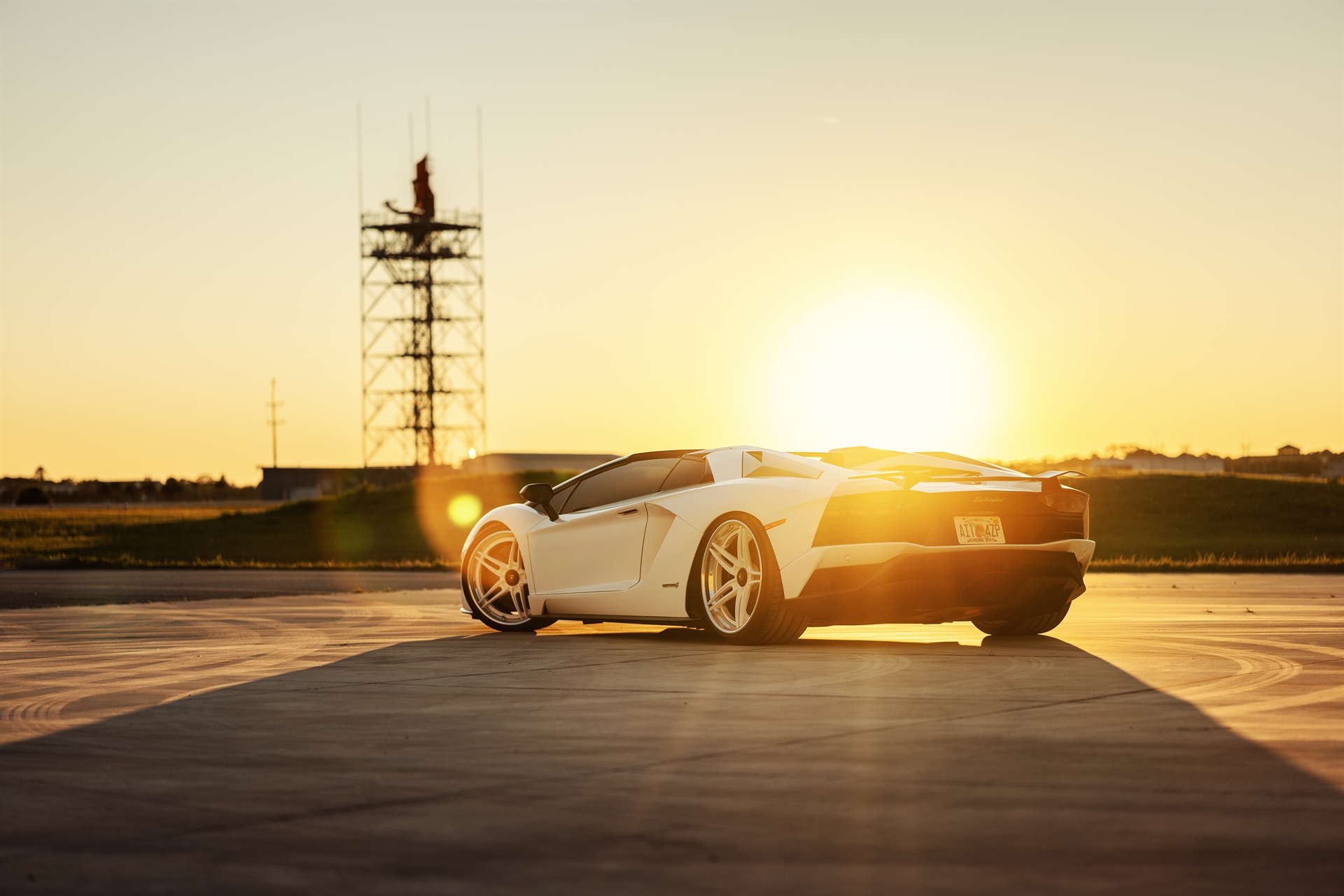 Lamborghini Aventador S Roadster | | on ANRKY AN37 | Gloss White