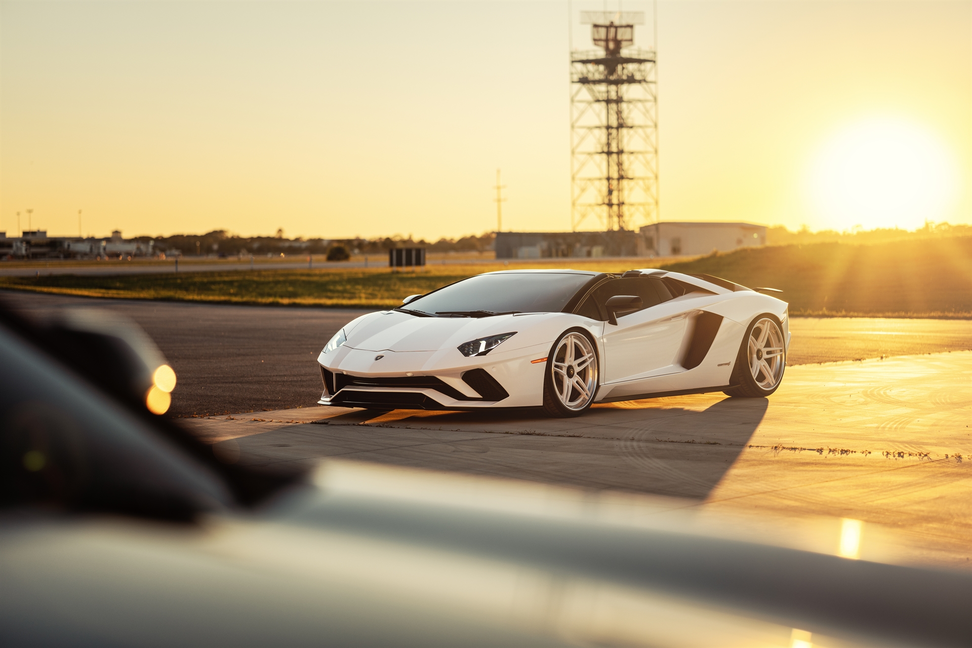 Lamborghini Aventador S Roadster | | on ANRKY AN37 | Gloss White