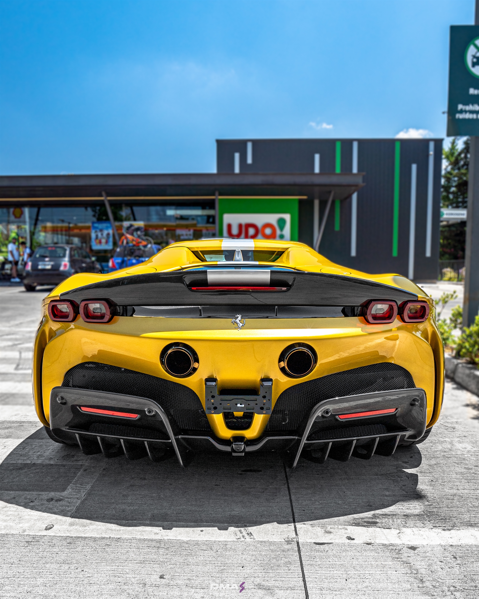 Ferrari SF90 Spider | Giallo Monte Carlo | on HRE HX101 | Satin Bronze