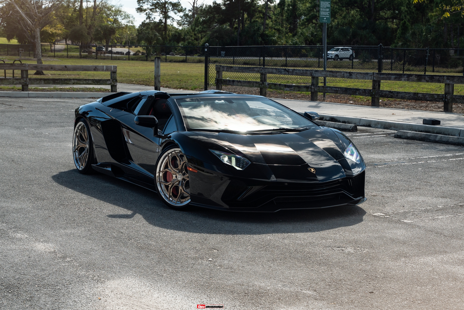 1016 Industries: Aventador S | Nero Octis | HRE S111SC | Polished Champagne