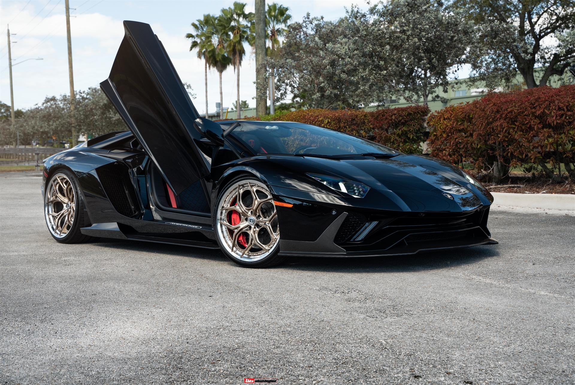 1016 Industries: Aventador S | Nero Octis | HRE S111SC | Polished Champagne