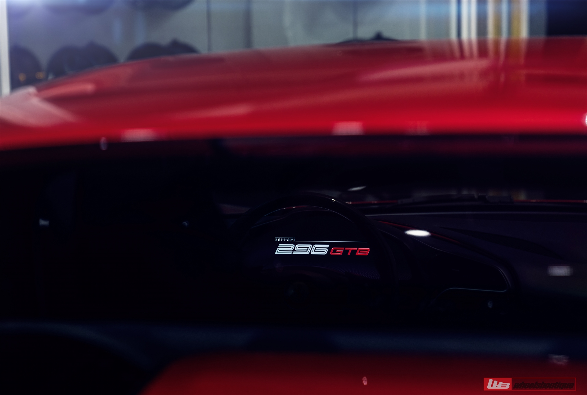 Ferrari 296 GTB | Rosso Corsa | on ANRKY AN17 | Gloss Black