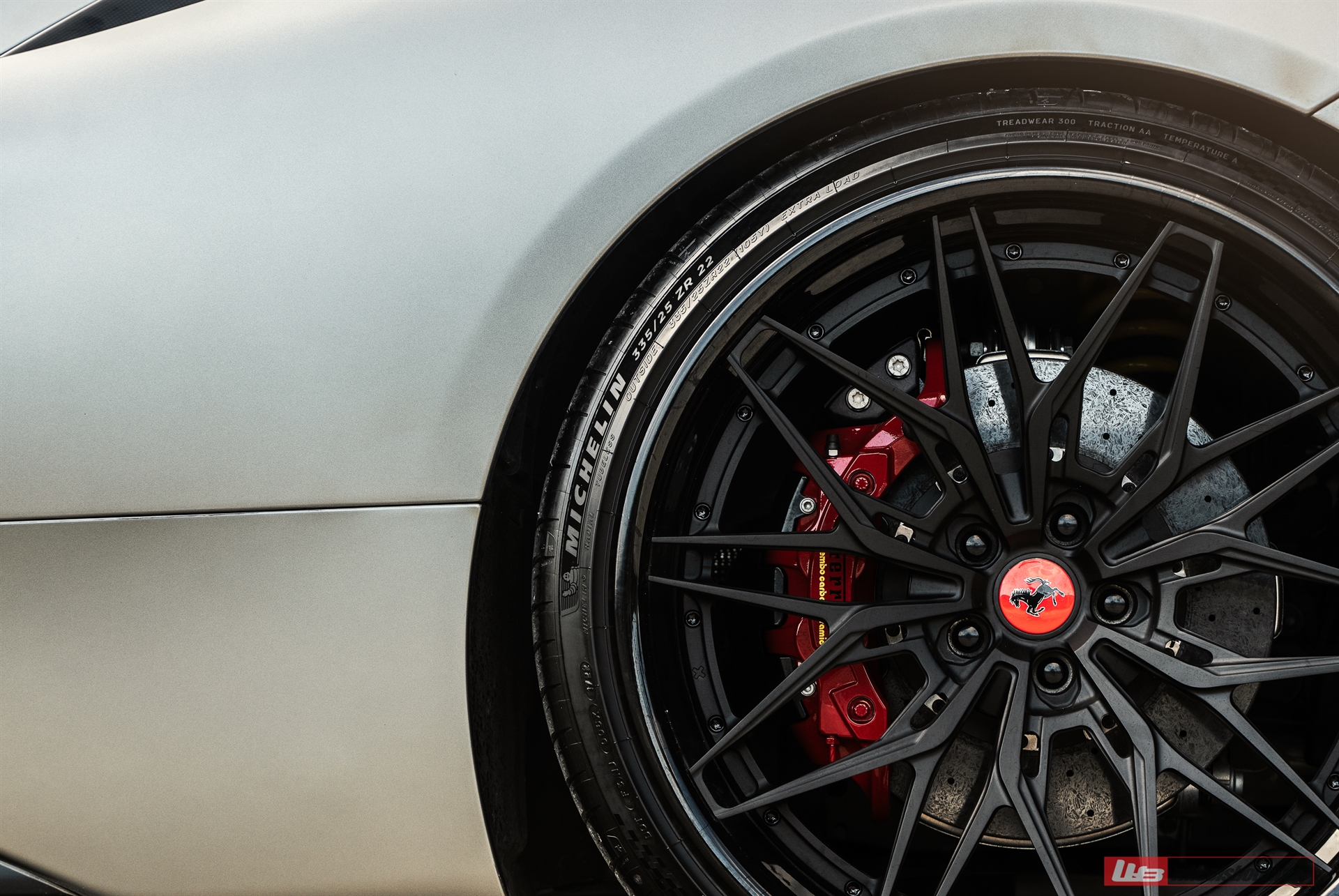 Ferrari SF90 | Grigio Titanio Opaco | on ANRKY S3-X1 | Satin Black