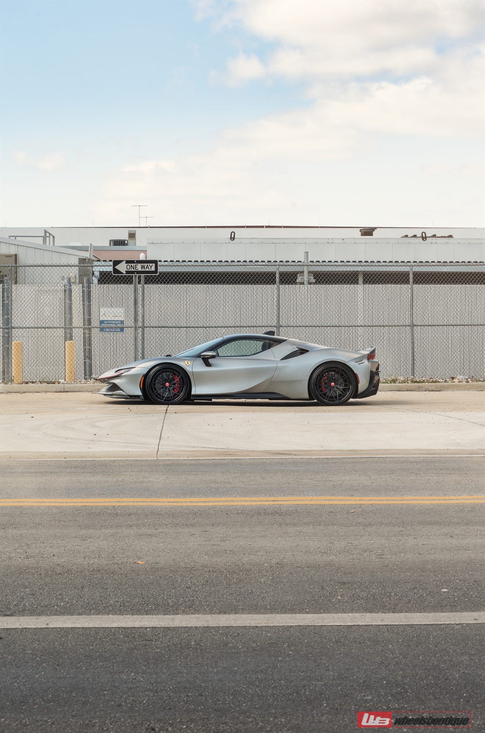 Ferrari SF90 | Grigio Titanio Opaco | on ANRKY S3-X1 | Satin Black