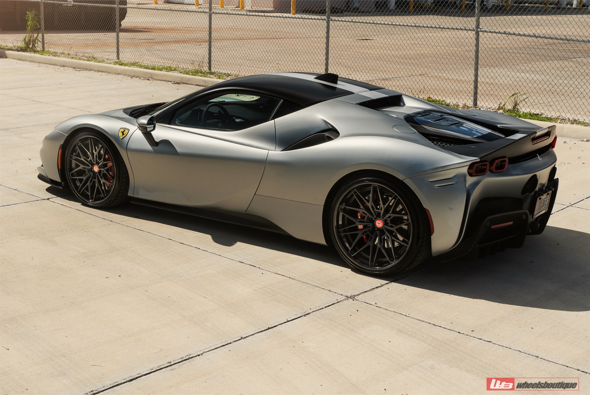 Ferrari SF90 | Grigio Titanio Opaco | on ANRKY S3-X1 | Satin Black