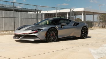Ferrari SF90 | Grigio Titanio Opaco | on ANRKY S3-X1 | Satin Black