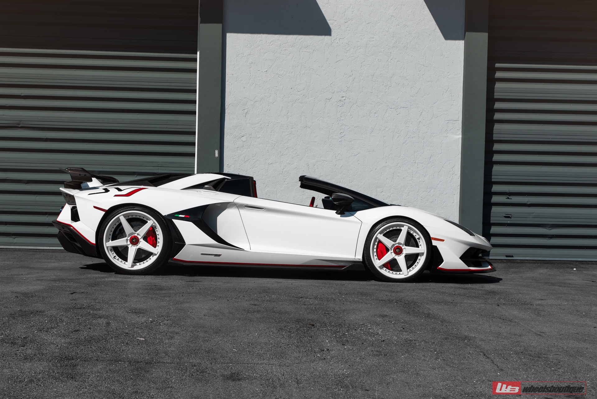 Lamborghini Aventador SVJ Roadster | | on ANRKY RS5.3 | Gloss White