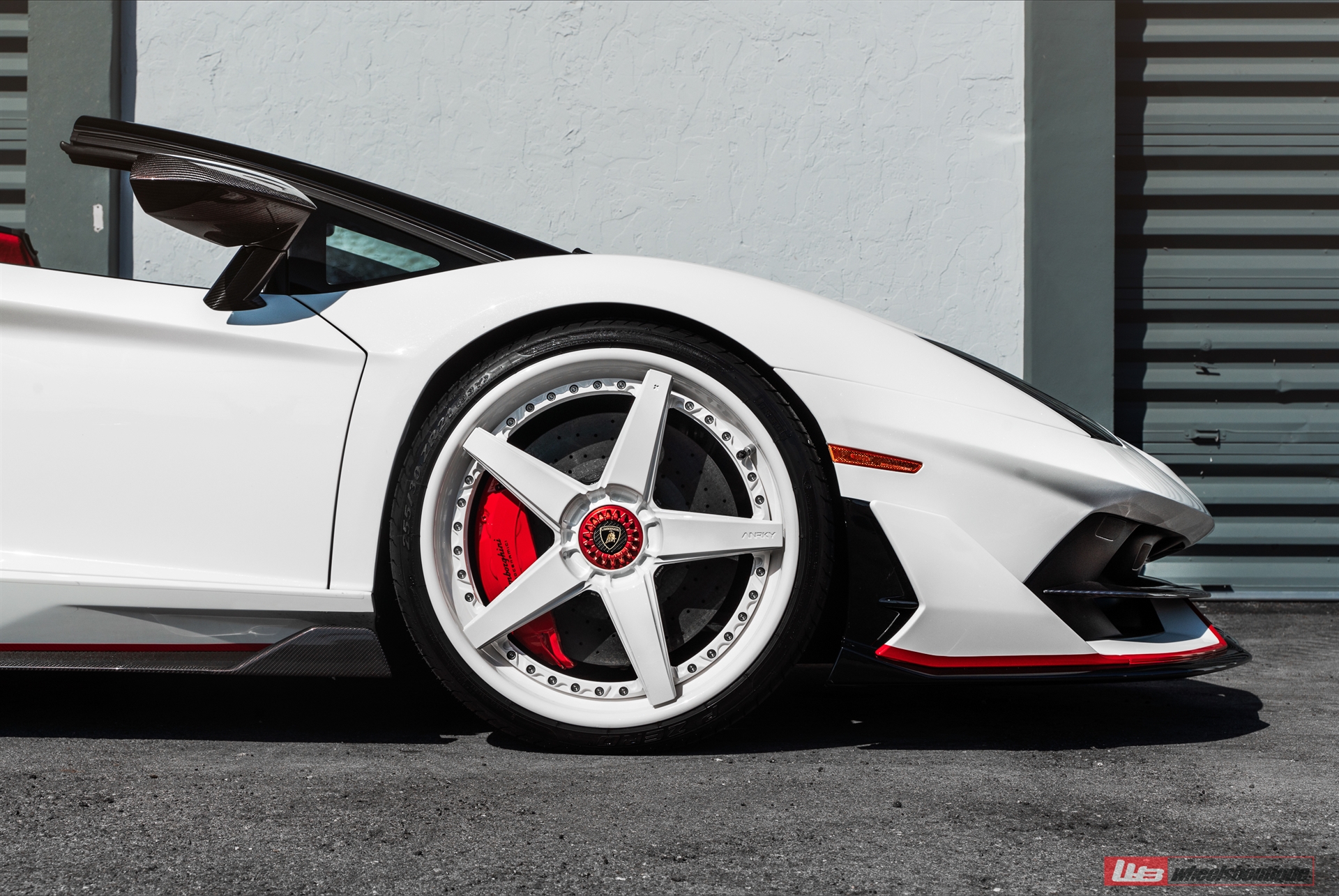 Lamborghini Aventador SVJ Roadster | | on ANRKY RS5.3 | Gloss White