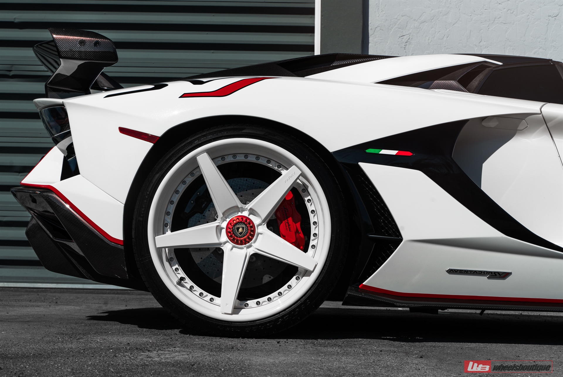 Lamborghini Aventador SVJ Roadster | | on ANRKY RS5.3 | Gloss White