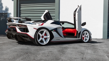 Lamborghini Aventador SVJ Roadster | | on ANRKY RS5.3 | Gloss White