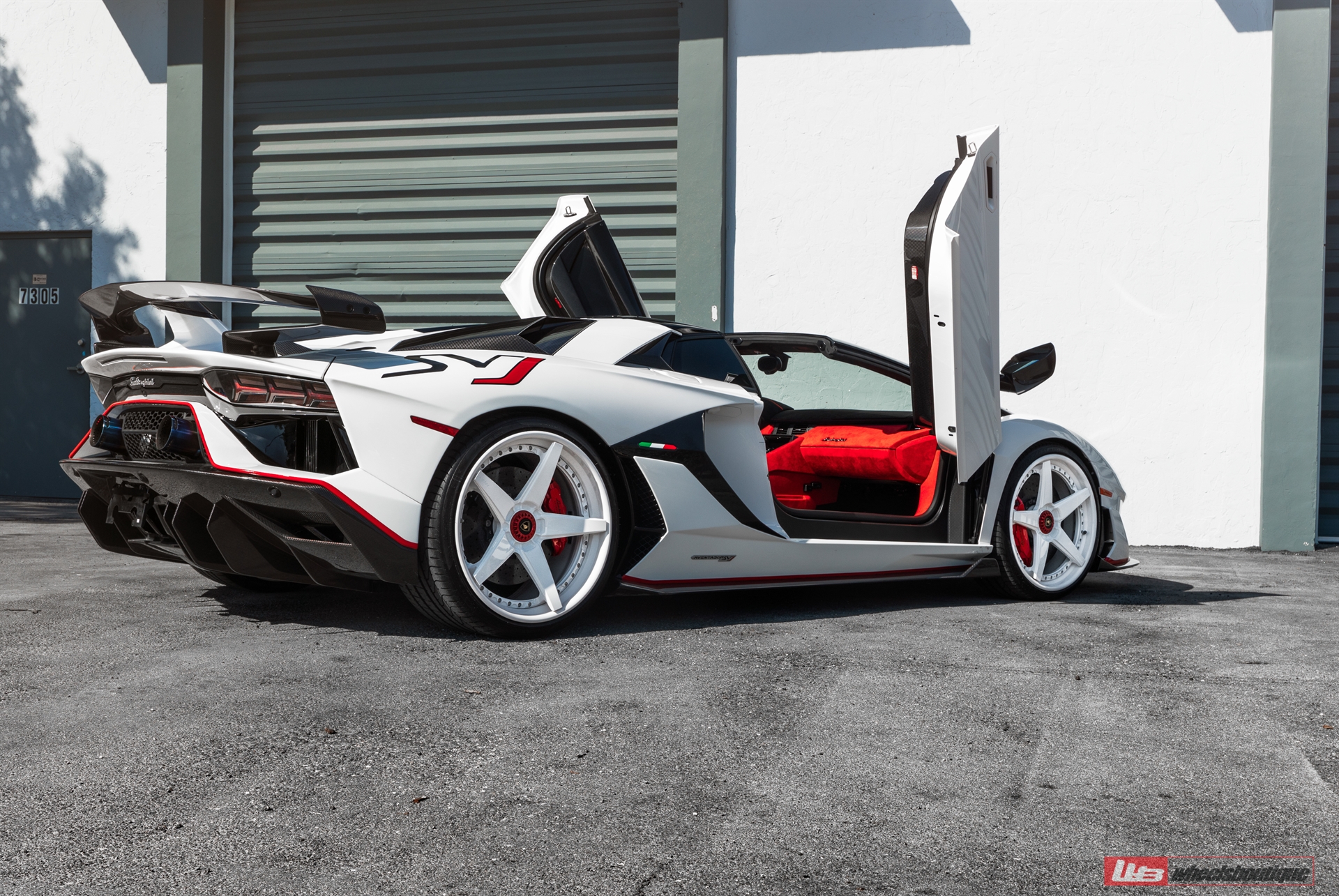 Lamborghini Aventador SVJ Roadster | | on ANRKY RS5.3 | Gloss White