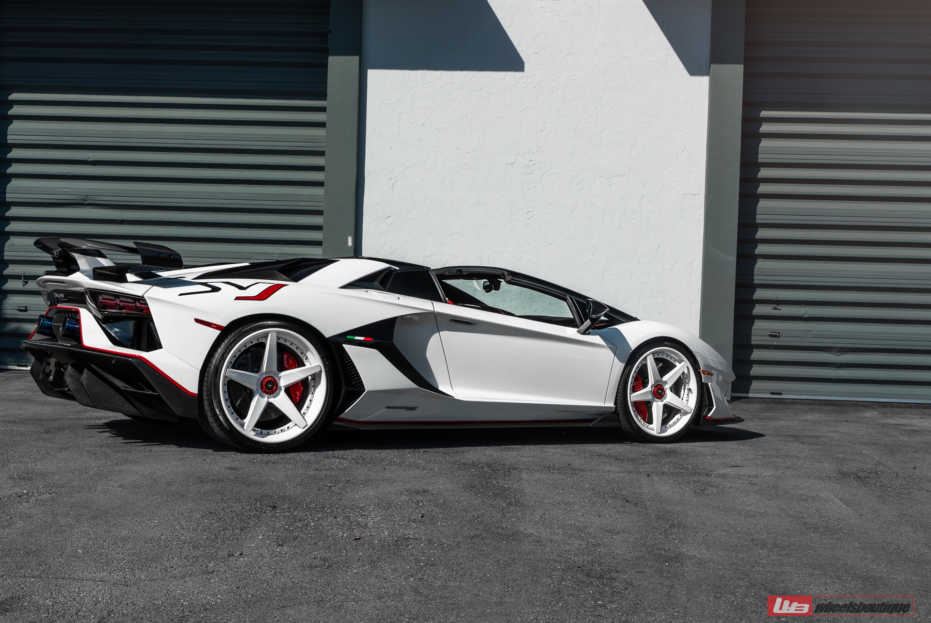 Lamborghini Aventador SVJ Roadster | | on ANRKY RS5.3 | Gloss White