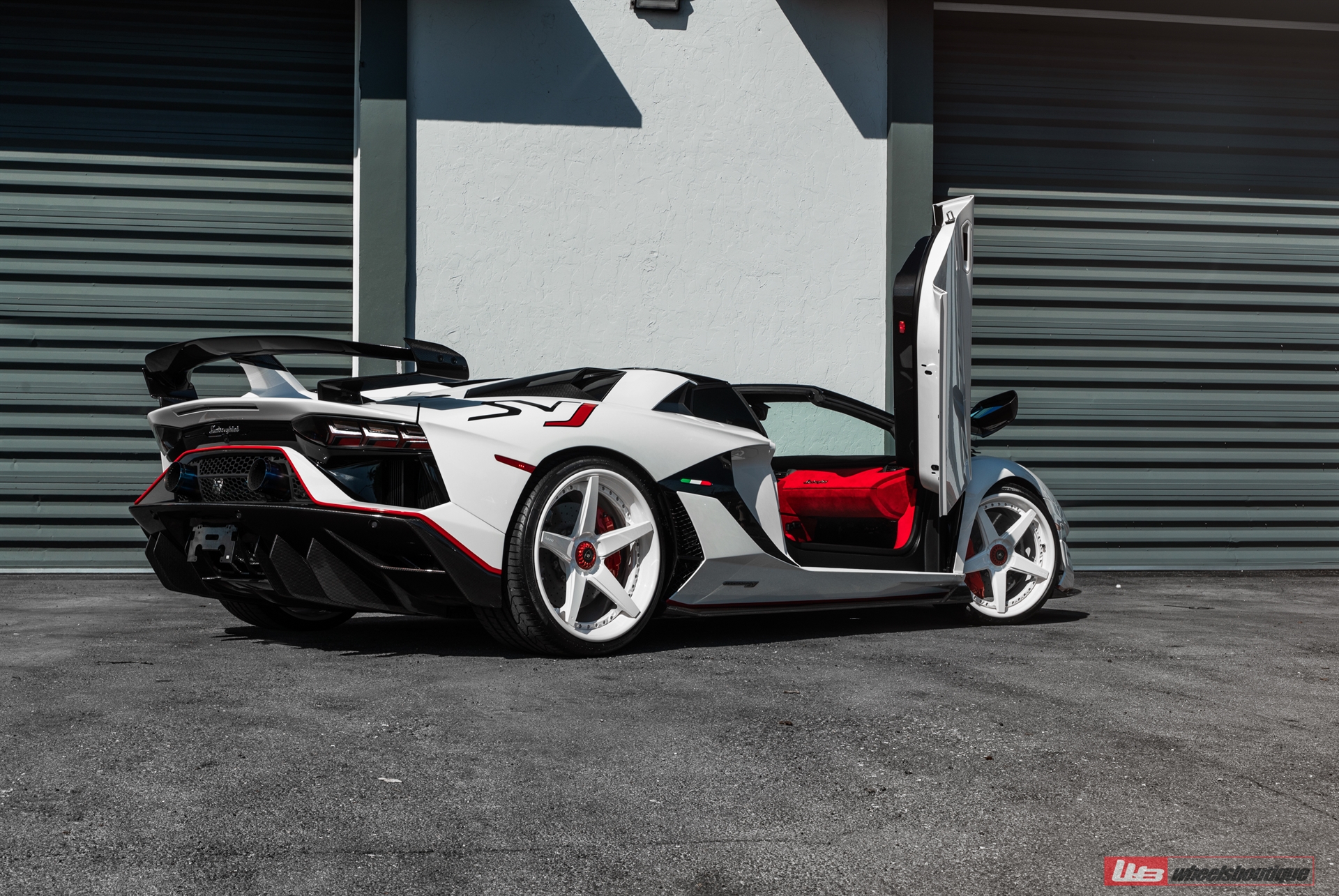 Lamborghini Aventador SVJ Roadster | | on ANRKY RS5.3 | Gloss White