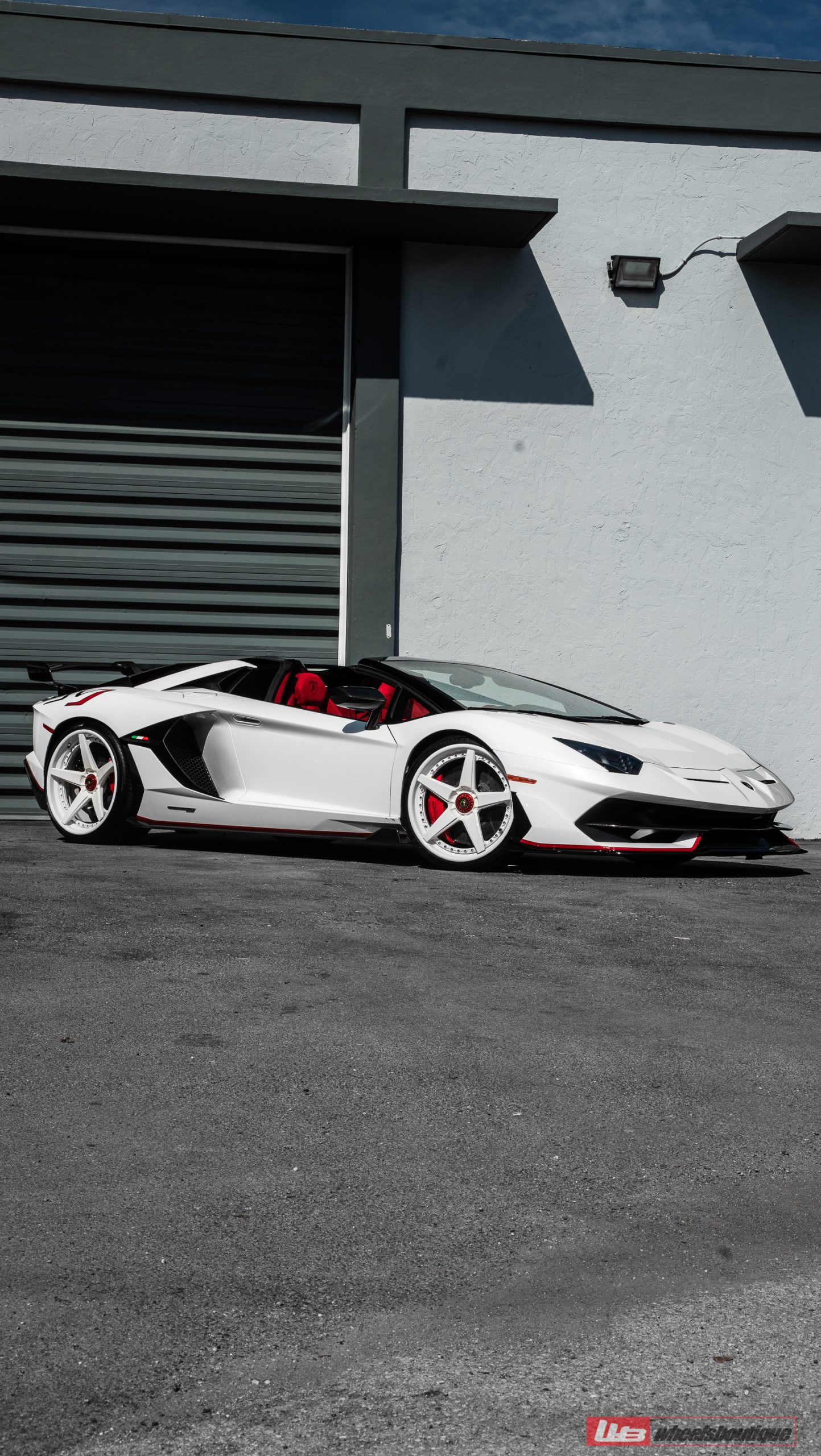 Lamborghini Aventador SVJ Roadster | | on ANRKY RS5.3 | Gloss White