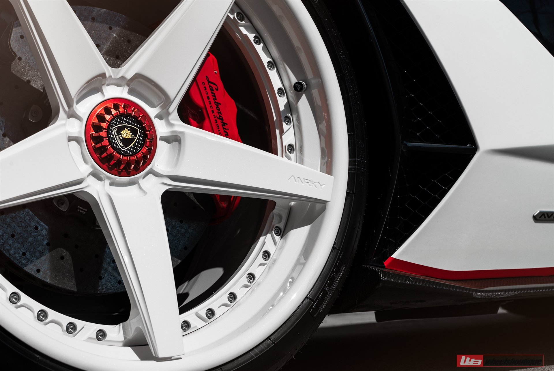 Lamborghini Aventador SVJ Roadster | | on ANRKY RS5.3 | Gloss White