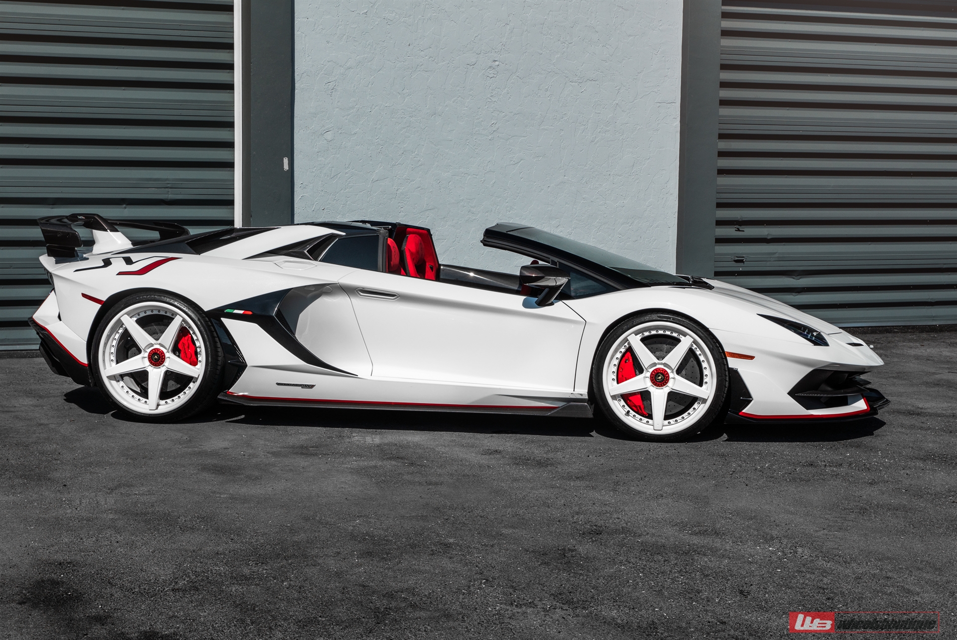 Lamborghini Aventador SVJ Roadster | | on ANRKY RS5.3 | Gloss White