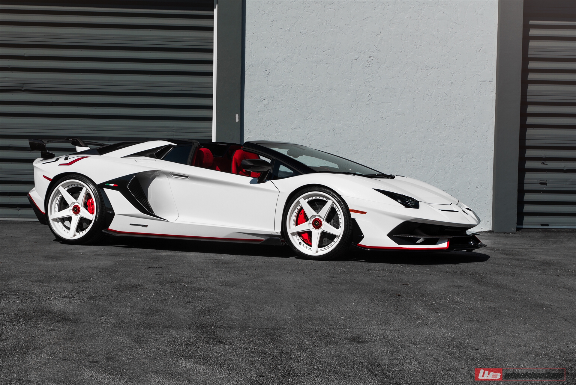 Lamborghini Aventador SVJ Roadster | | on ANRKY RS5.3 | Gloss White