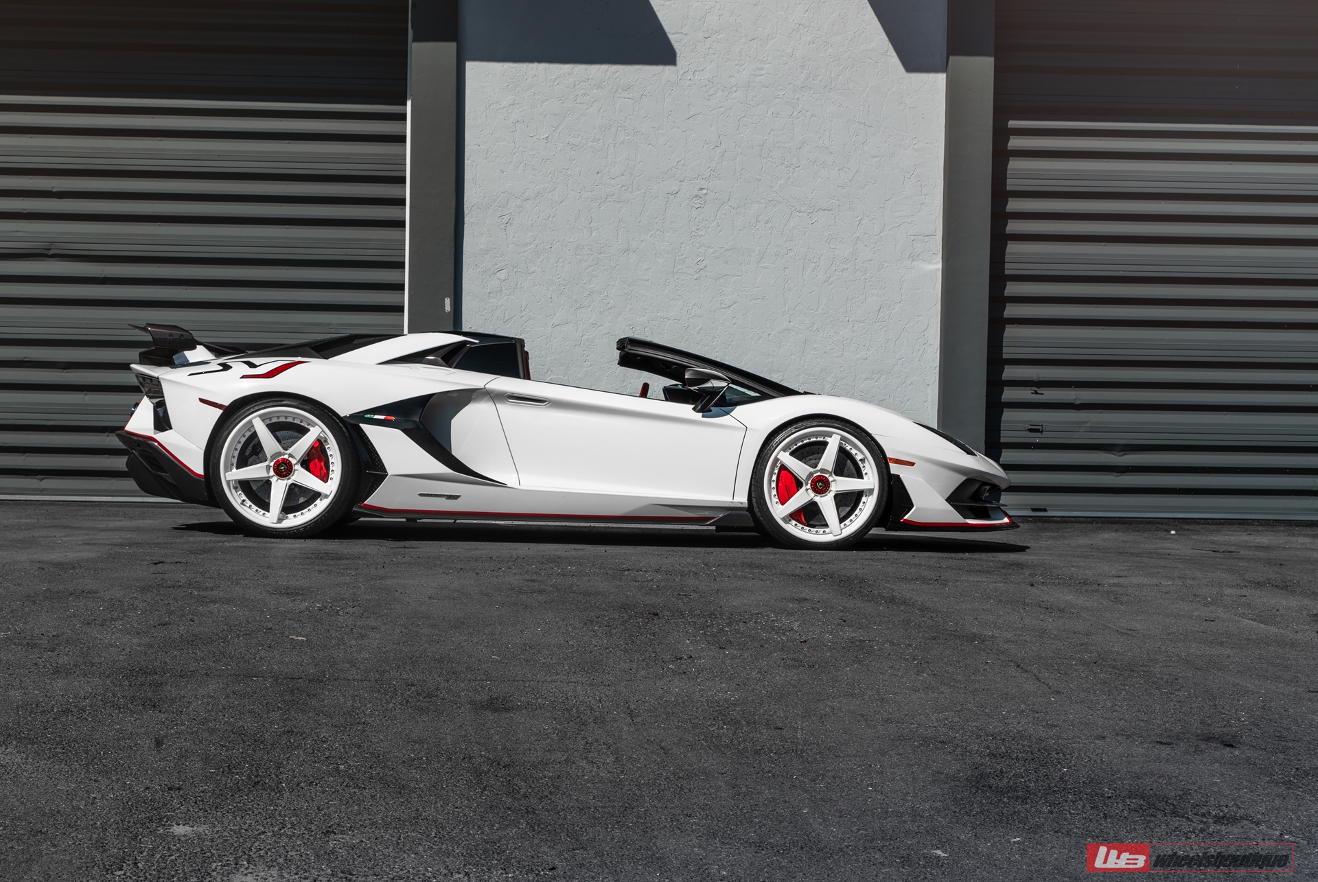 Lamborghini Aventador SVJ Roadster | | on ANRKY RS5.3 | Gloss White