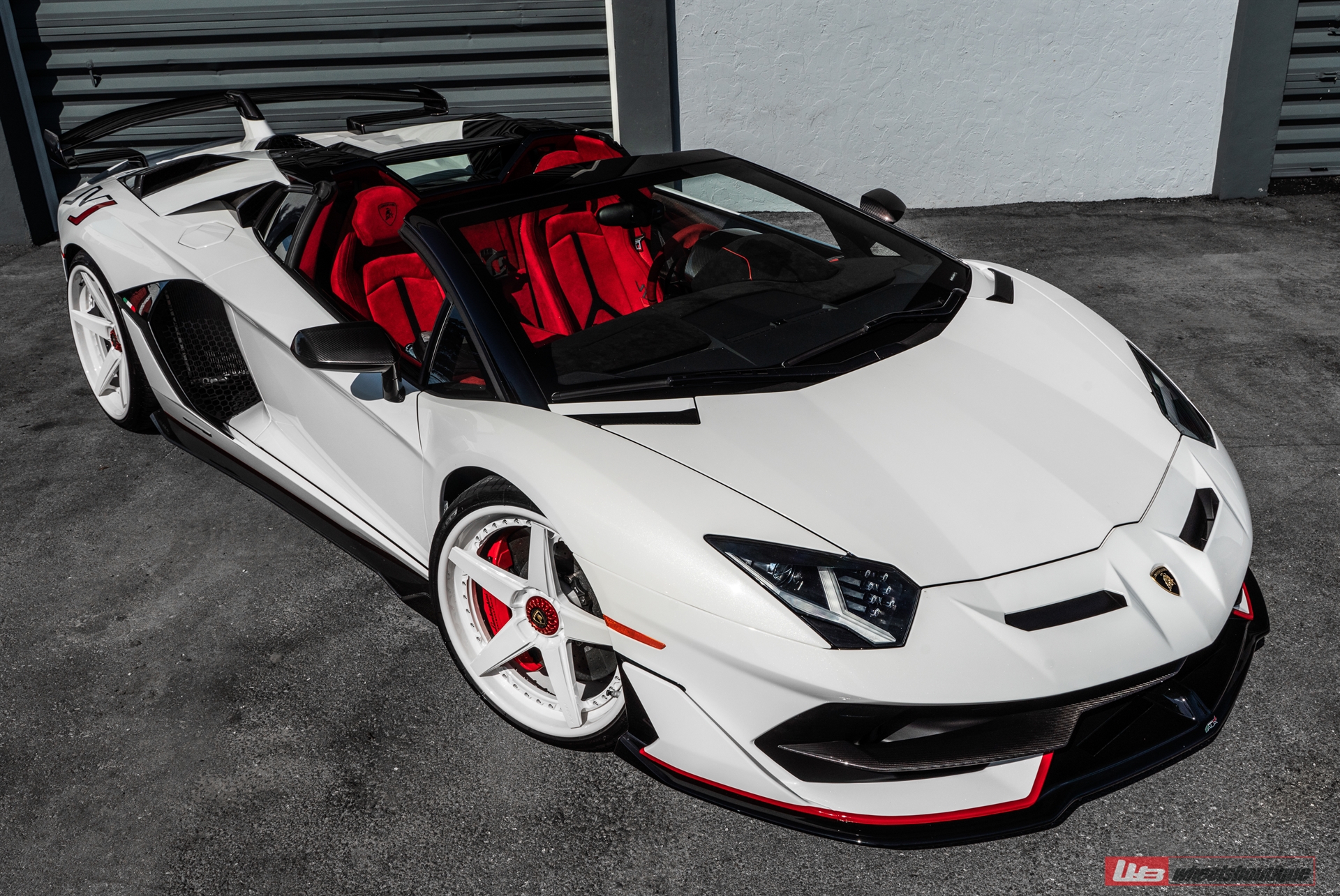 Lamborghini Aventador SVJ Roadster | | on ANRKY RS5.3 | Gloss White