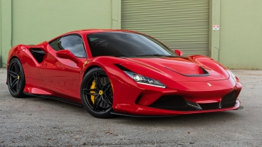 Novitec F8 | Rosso Corsa | on HRE P107SC  | Satin Black