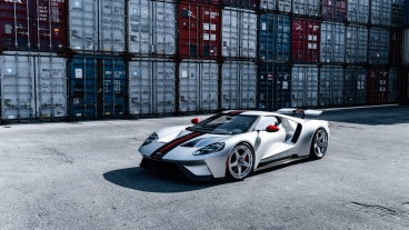 Ford GT MK2 Carbon Series | | on ANRKY RS5.3 | Two-Tone: Brushed Clear Face + Polished Clear Windows