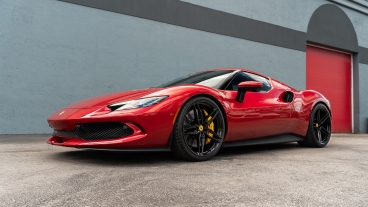 Ferrari 296 GTB | Rosso Corsa | on ANRKY AN17 | Gloss Black