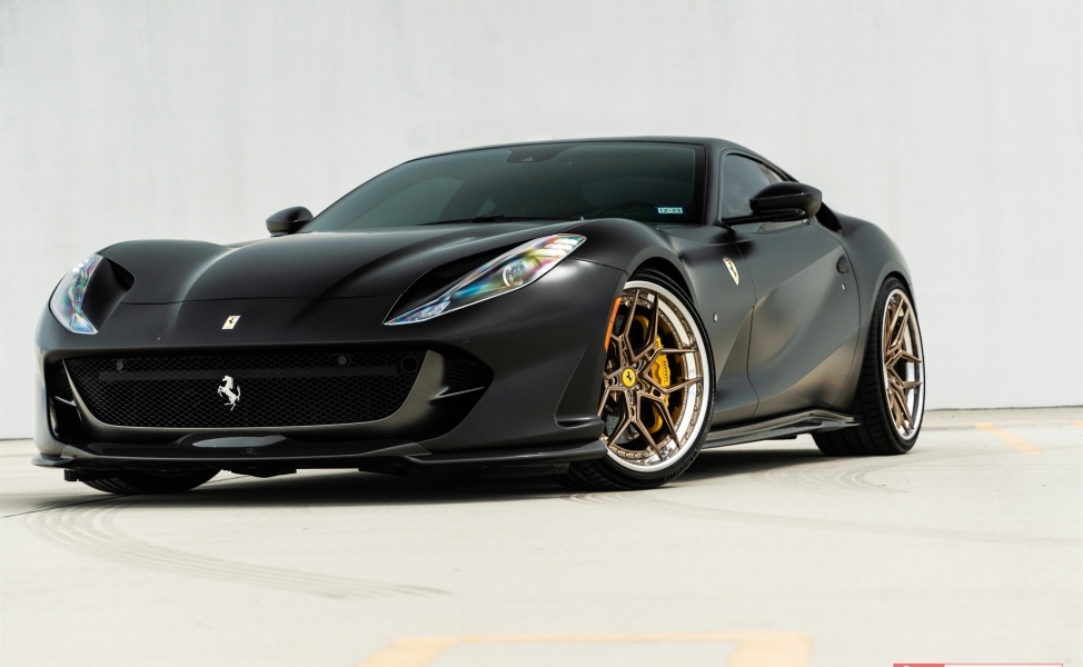 Novitec 812 Superfast | Nero Opaco | ANRKY S3-X4 | Polished Champagne