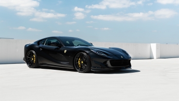 Ferrari 812 | Nero | on ANRKY AN38 | Satin Black