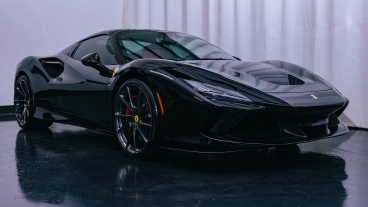 Ferrari F8 | Nero | on ANRKY AN13 | Mirror Polished Smoke