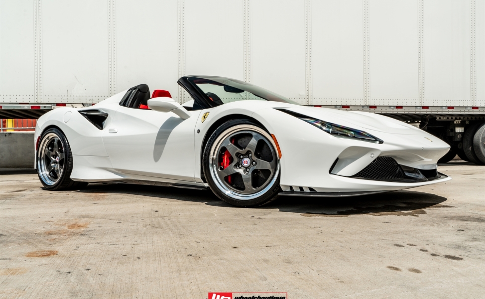 Novitec F8 Spider | Bianco Avus | HRE 527 FMR | Gloss Charcoal