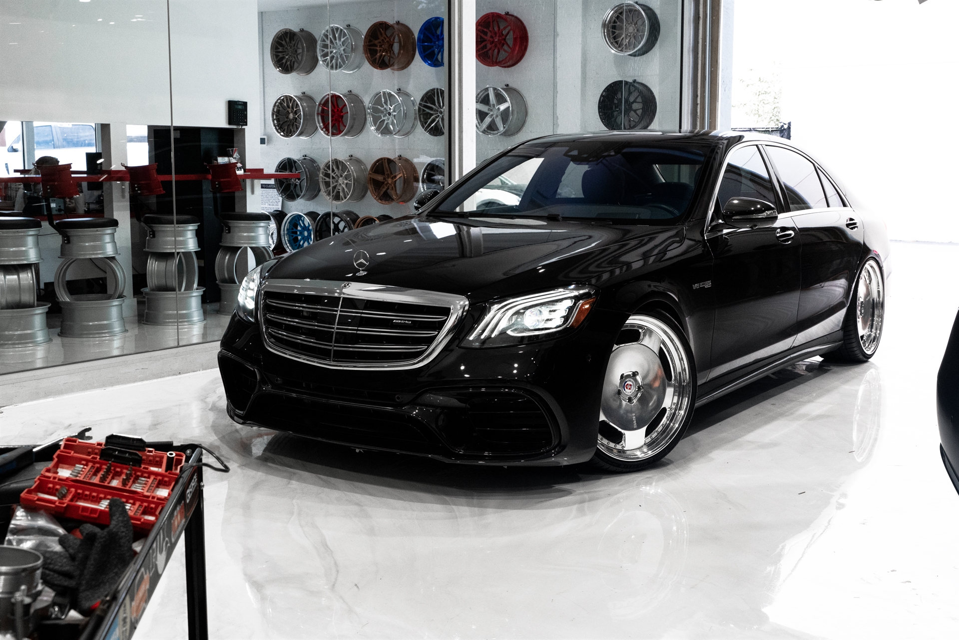 HRE 544 FMR | Mercedes-Benz W222 S63 AMG Sedan 1
