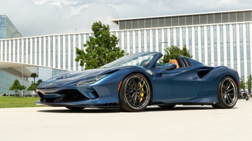 Ferrari F8 Spider | TDF Blu | on ANRKY S3-X5 | Satin Black