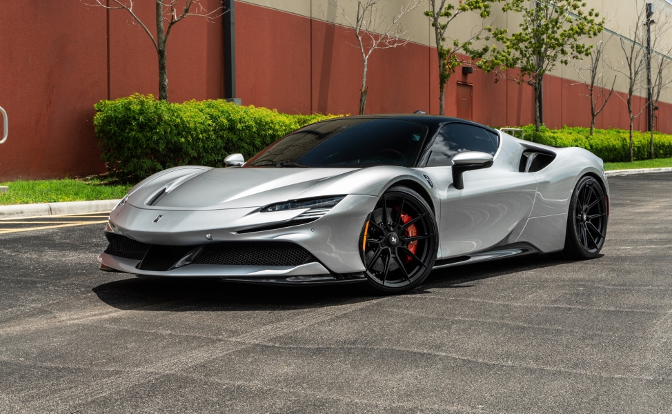 Ferrari SF90 | Argento Nürburgring | on Novitec NF-10 ZV | Satin Black