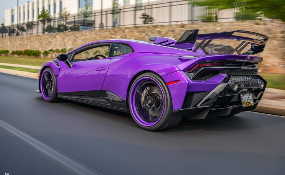 Lamborghini Huracan STO | Viola Parsifae | ANRKY AN38 | Gloss Black